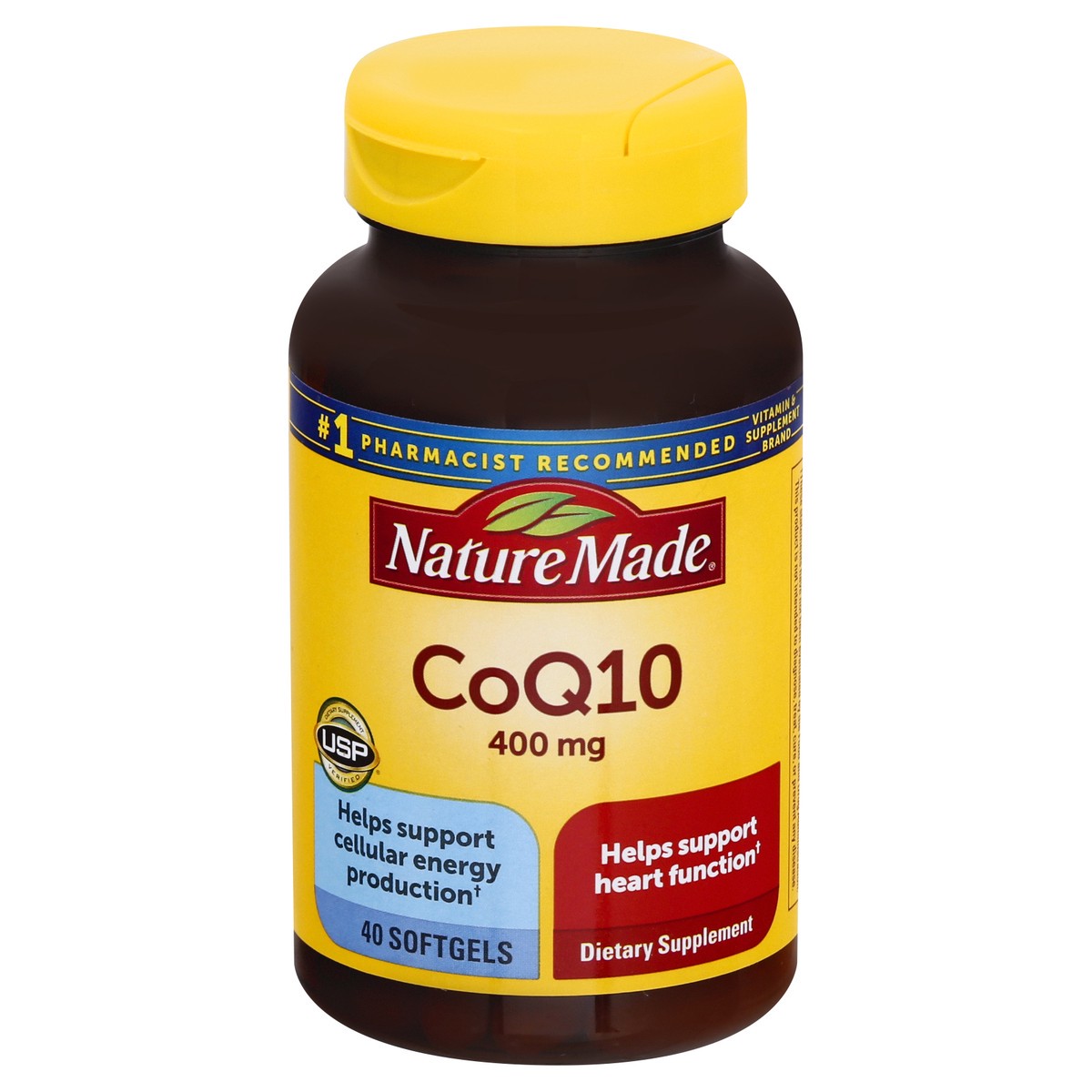 slide 1 of 60, Nature Made CoQ10 400mg Softgels for Heart Health Support - 40ct, 40 ct