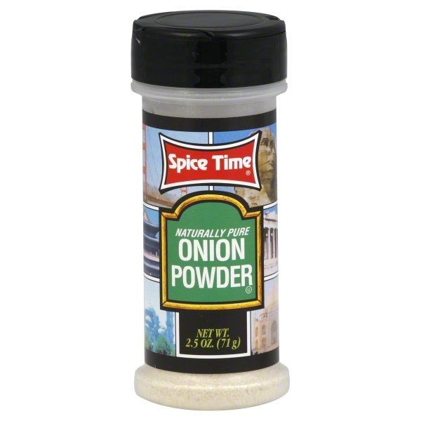 slide 1 of 2, Spice Time Onion Powder, 2.5 oz