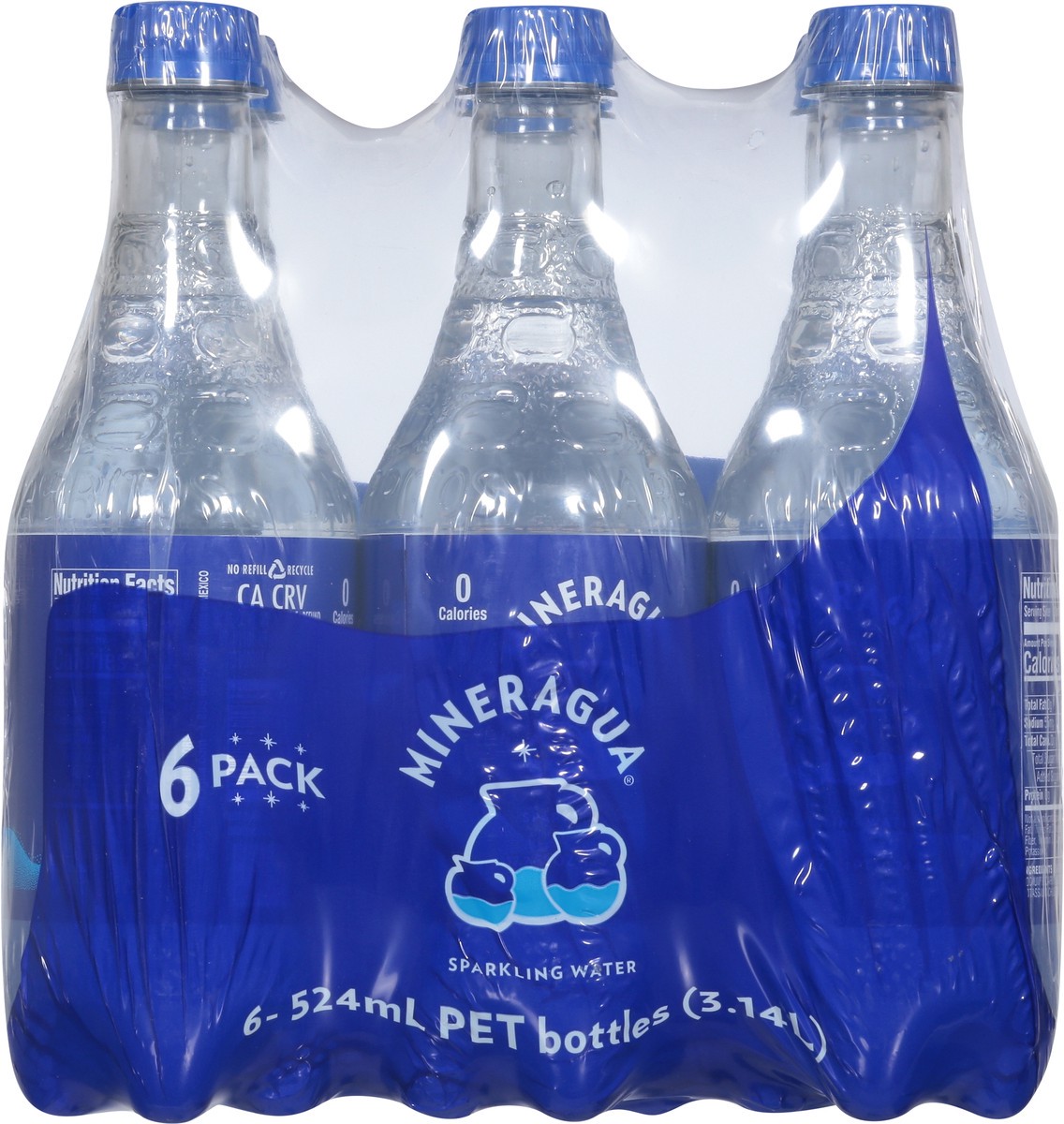 slide 8 of 9, Mineragua Sparkling Water 6 - 524 ml Bottles, 6 ct