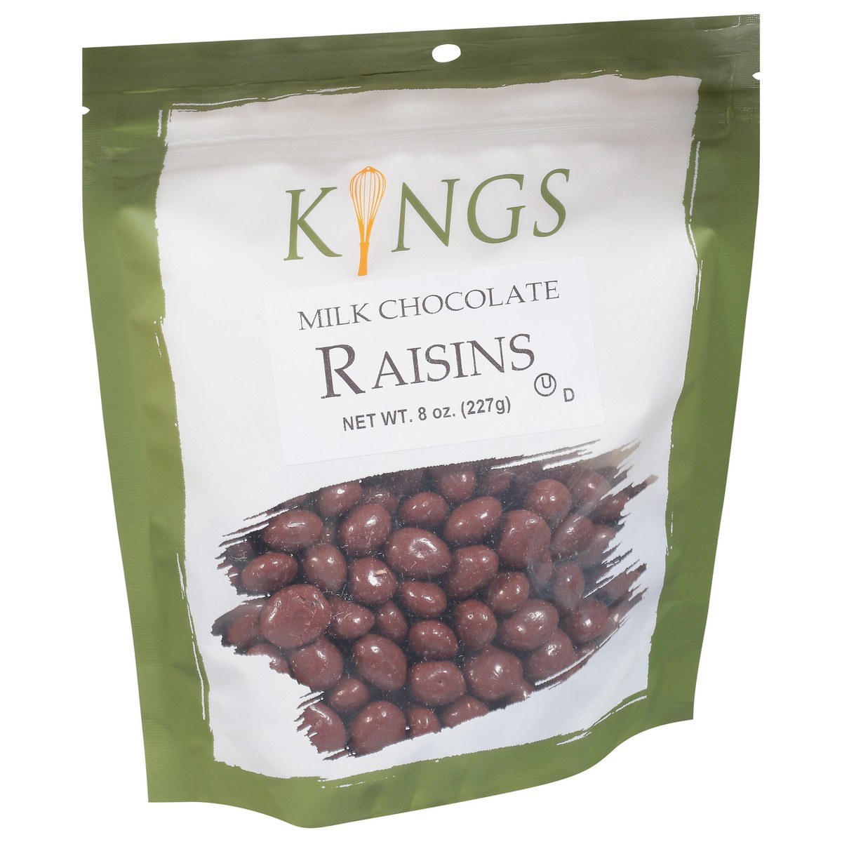 slide 7 of 14, Kings Milk Chocolate Raisins, 8 oz