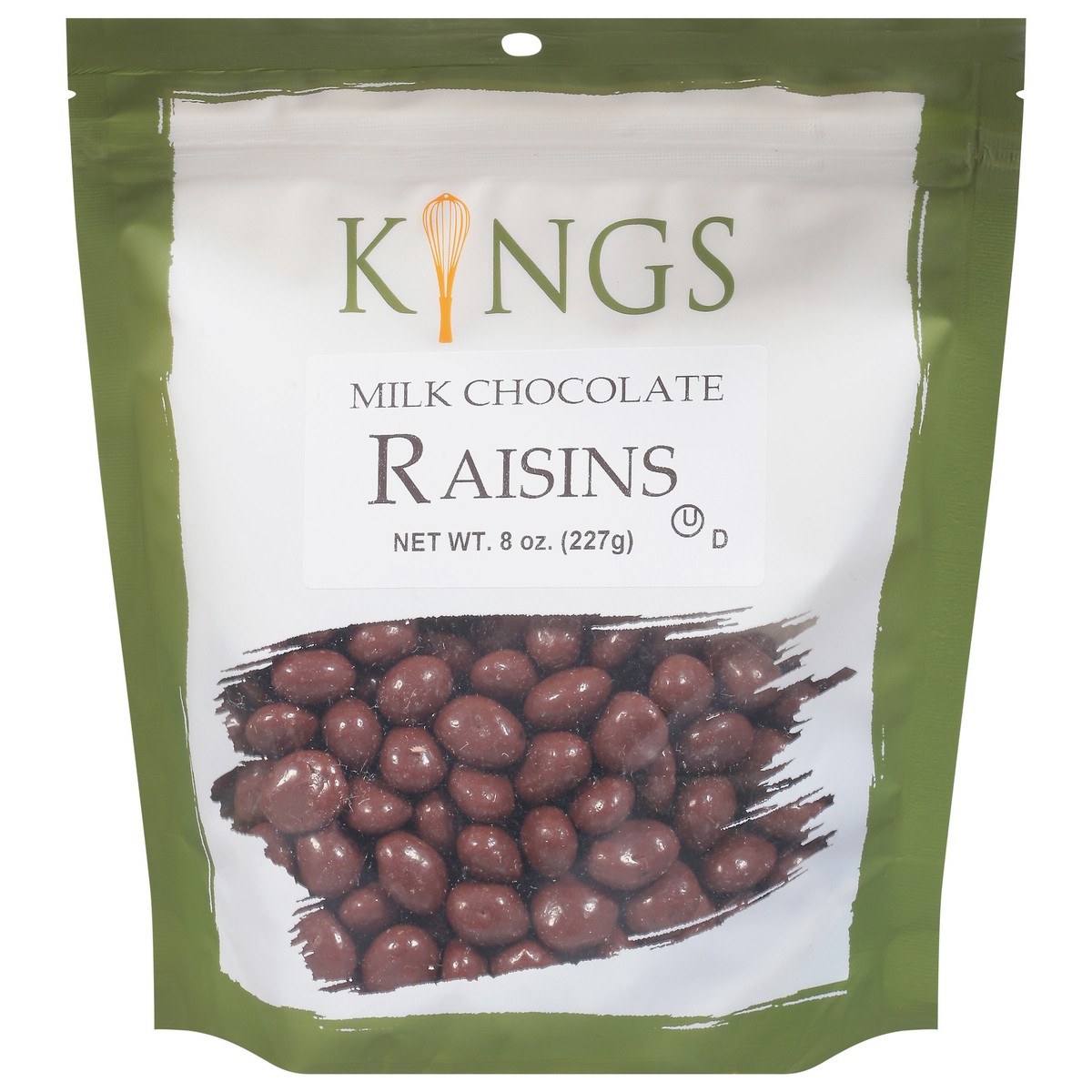 slide 10 of 14, Kings Milk Chocolate Raisins, 8 oz