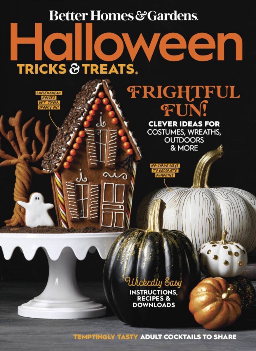 slide 2 of 3, Better Homes & Gardens 2021 Halloween Tricks & Treats Magazine 1 ea, 1 ct