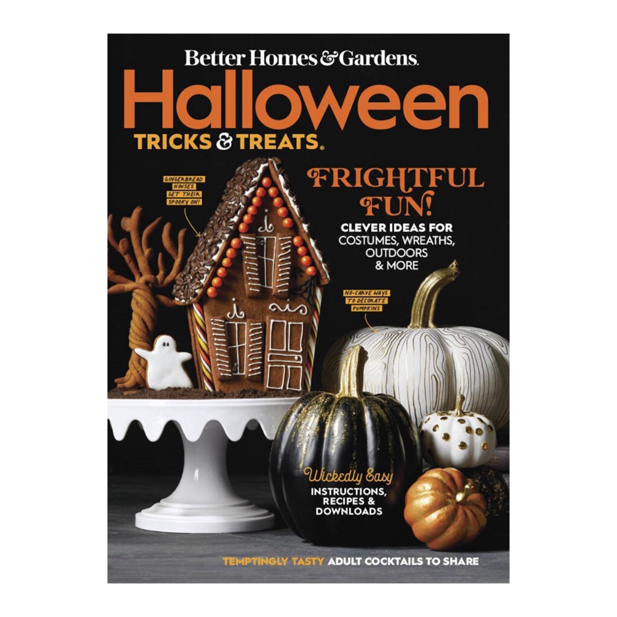 slide 3 of 3, Better Homes & Gardens 2021 Halloween Tricks & Treats Magazine 1 ea, 1 ct