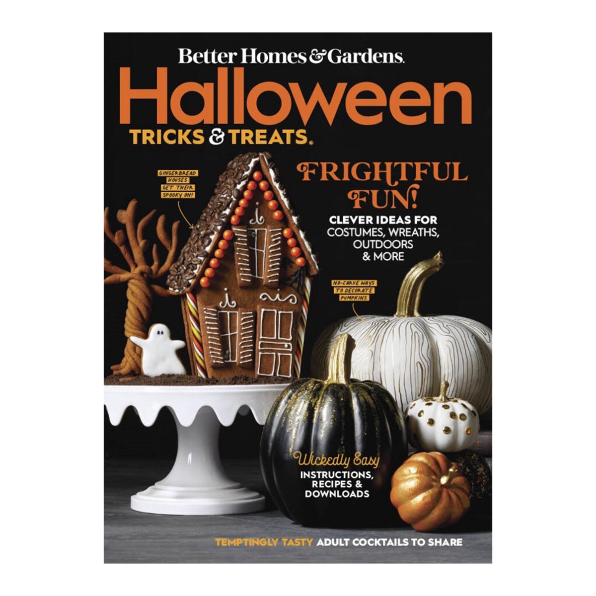 slide 1 of 3, Better Homes & Gardens 2021 Halloween Tricks & Treats Magazine 1 ea, 1 ct