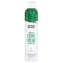 Not Your Mother's Clean Freak Refreshing Unscented Fragrance Free Dry Shampoo 7 oz