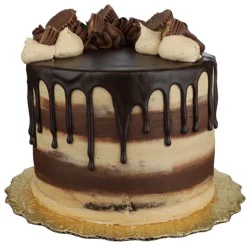 Gourmet 6 Inch Chocolate Peanut Butter Cake