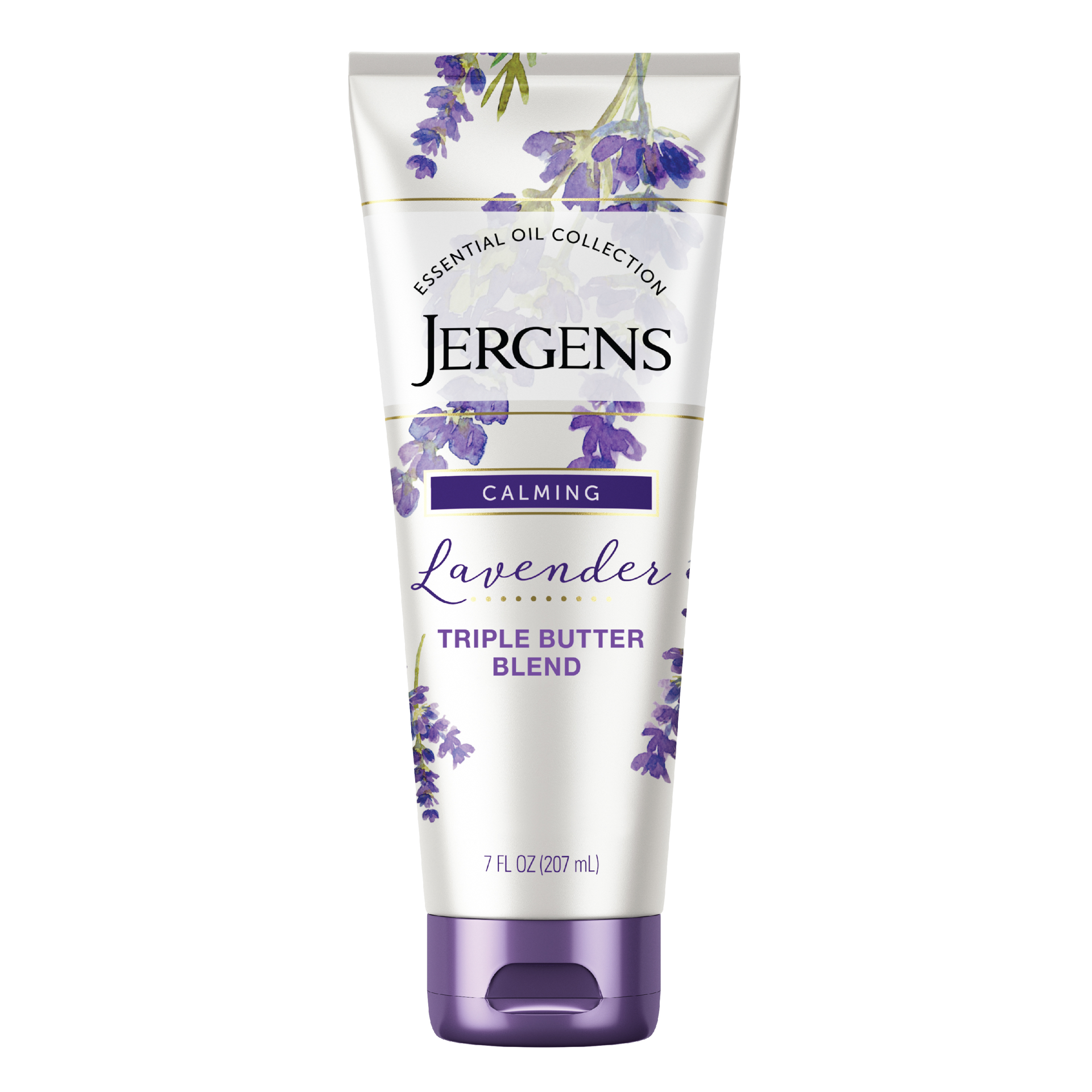 slide 1 of 85, Jergens Lavender Body Butter Hand and Body Lotion, Moisturizer for Women, with Essential Oils for Indulgent Moisturization, 7 Oz, 7 fl oz