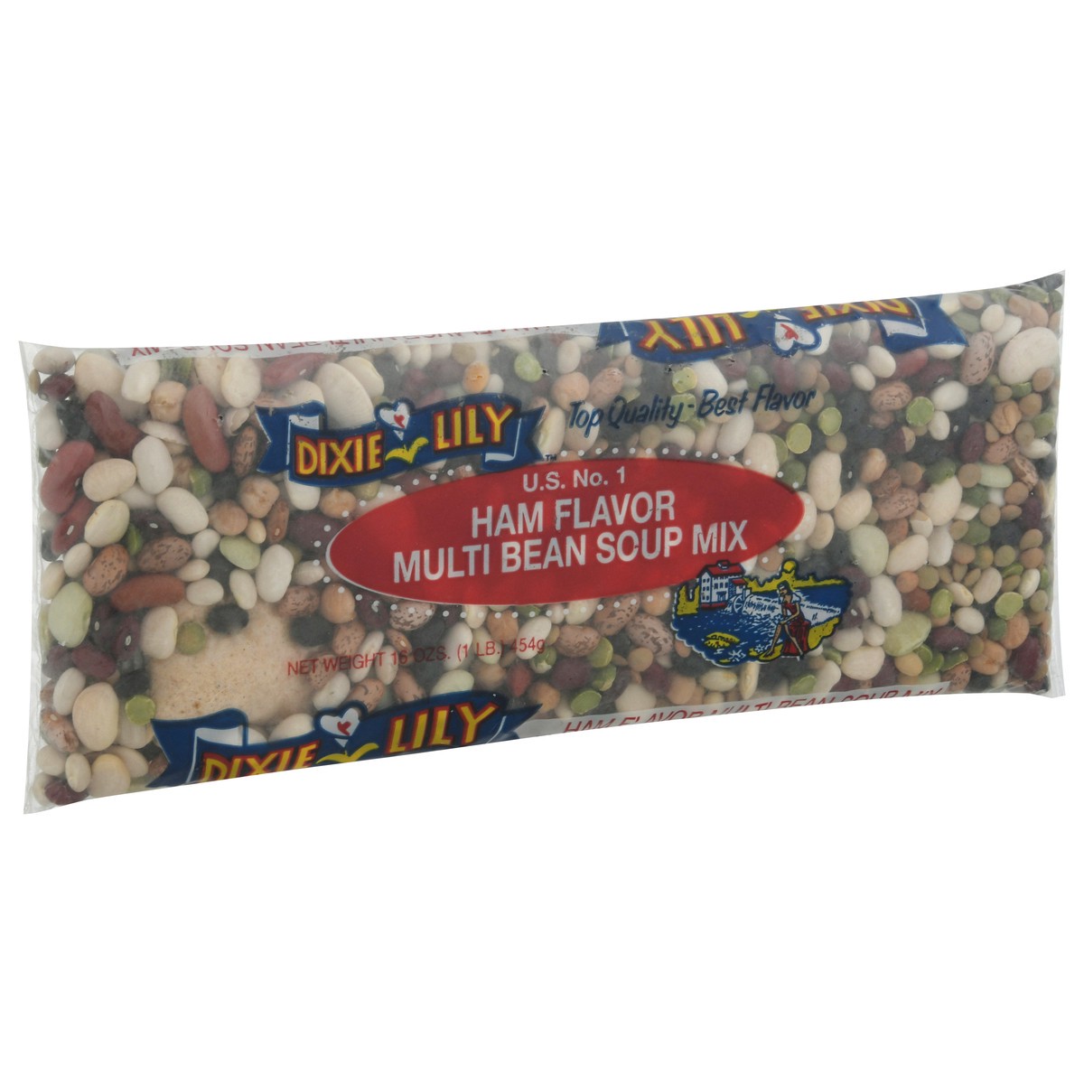 slide 3 of 9, Dixie Lily Ham Bean Soup, 1 lb