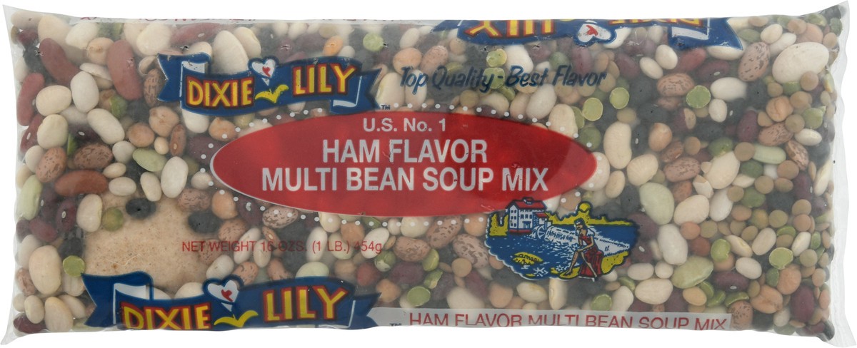 slide 4 of 9, Dixie Lily Ham Bean Soup, 1 lb