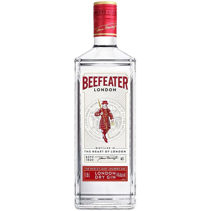 slide 1 of 19, Beefeater London Dry Gin 88p 1.75L Bottle, 1.75 liter