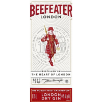 slide 5 of 19, Beefeater London Dry Gin 88p 1.75L Bottle, 1.75 liter