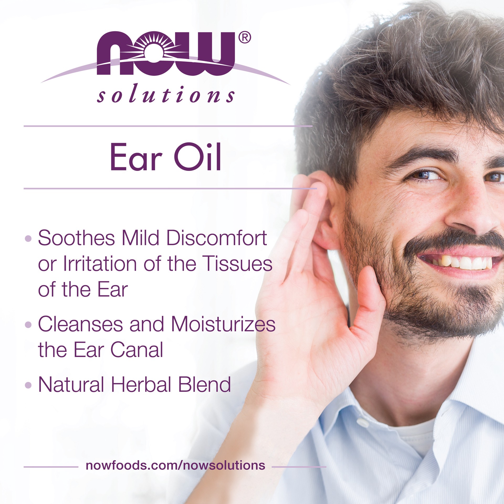 slide 4 of 5, NOW Ear Oil - 1 fl. oz., 1 fl oz