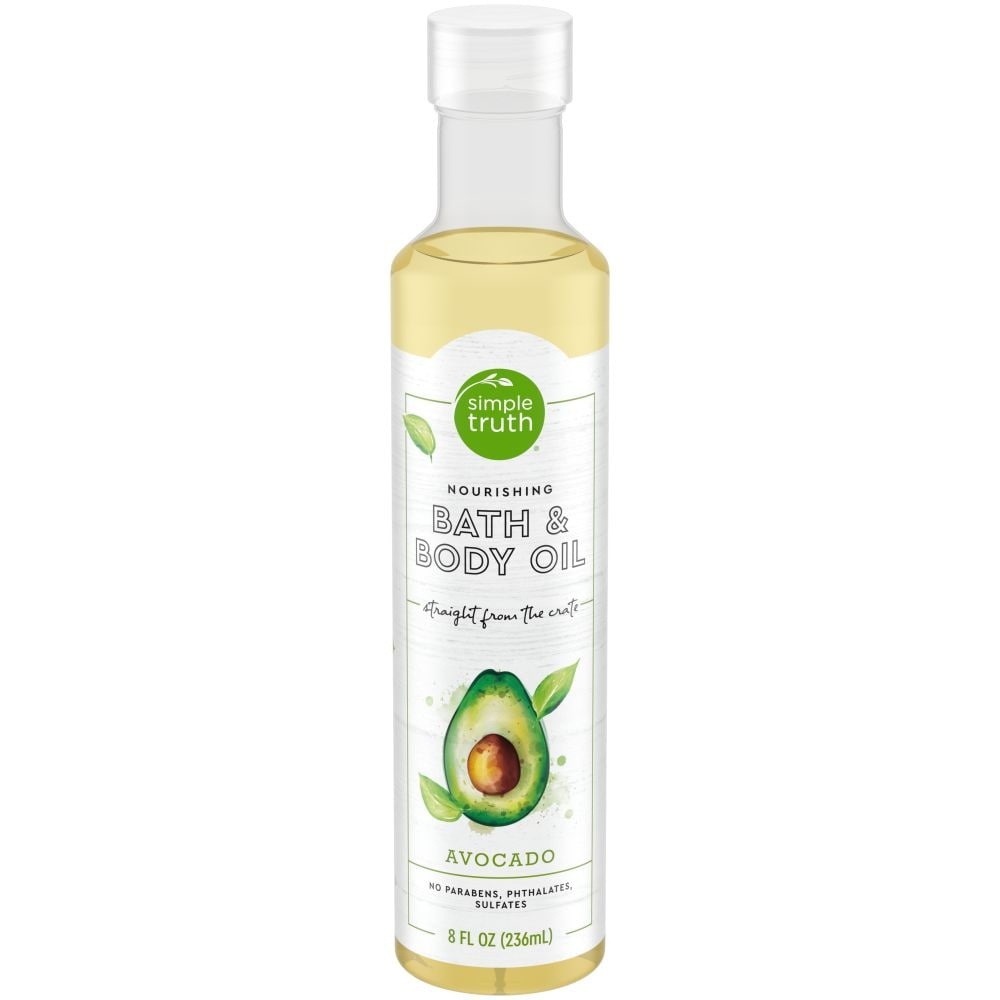 slide 1 of 1, Simple Truth Beauty Crate Avocado Body Oil, 8 fl oz