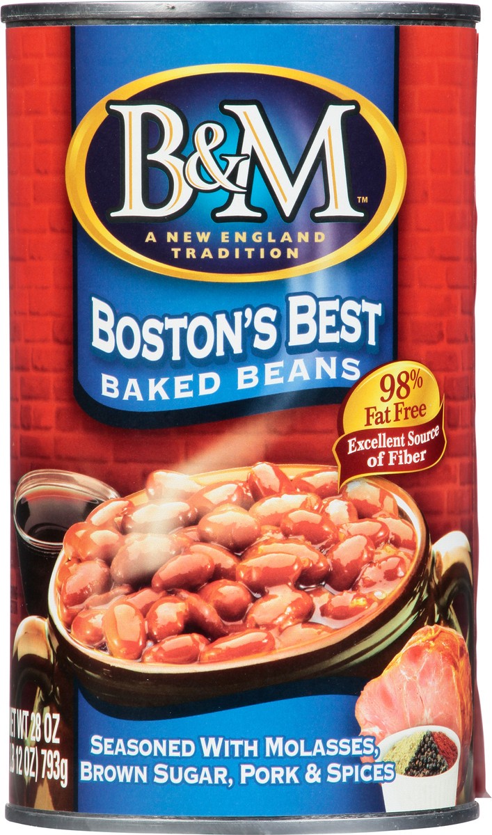 slide 1 of 12, B&M Boston's Best Baked Beans 28 oz, 28 oz