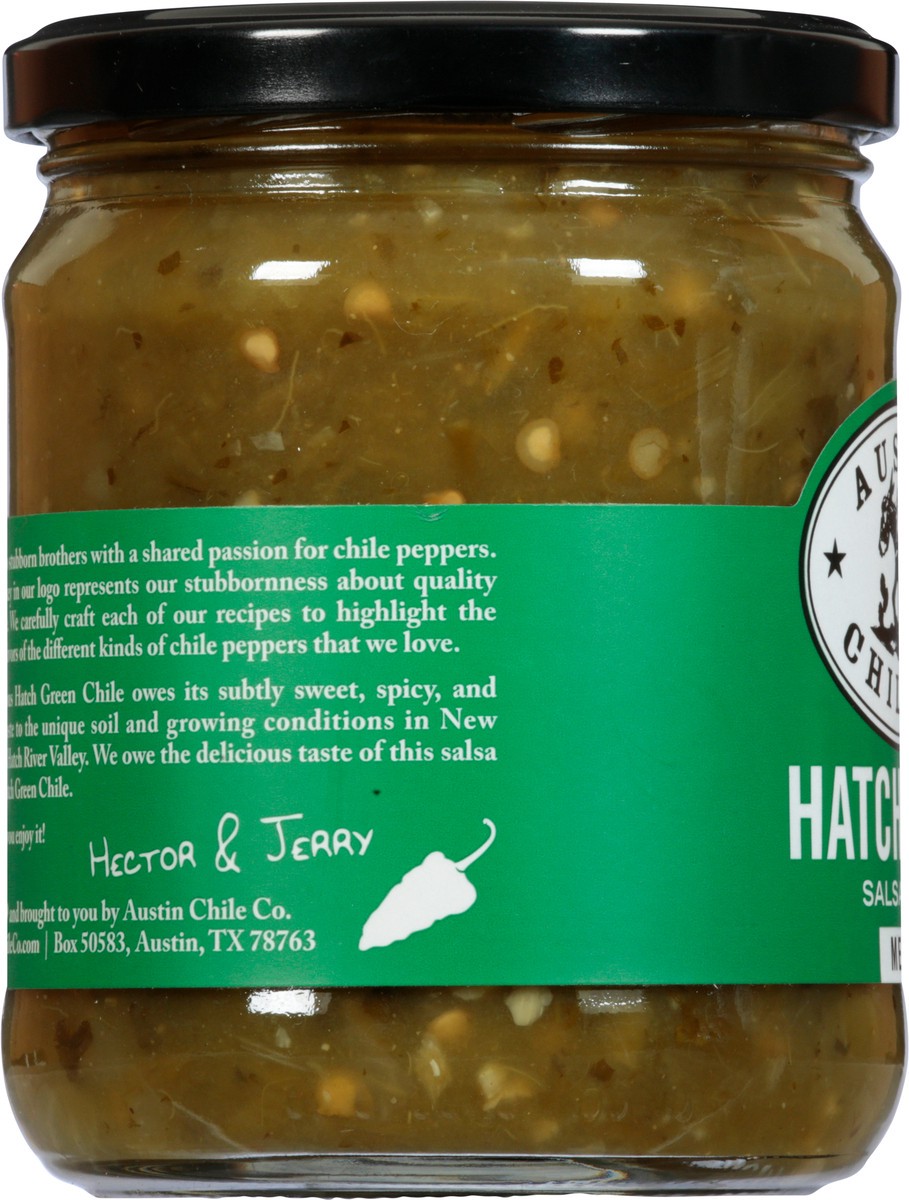 slide 9 of 14, Austin Chile Co. Medium Hatch Chile Salsa 16 oz, 16 oz