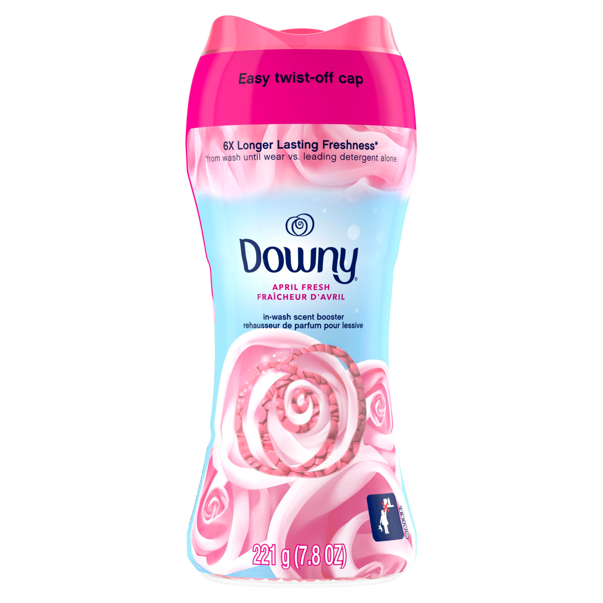slide 1 of 29, Downy In-Wash Laundry Scent Booster Beads, April Fresh, 7.8 oz, 7.8 oz