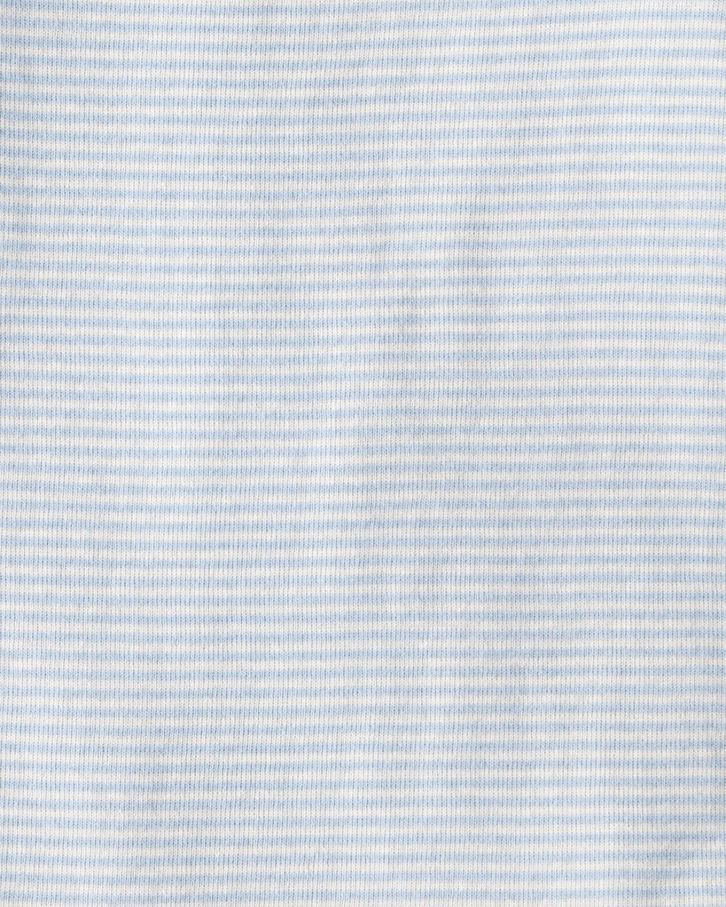 slide 2 of 5, Carter's Carters Baby Boy 4-Pack Construction Print Long-Sleeve Multipack Bodysuits - White/Navy Blue Multi NB, 1 ct