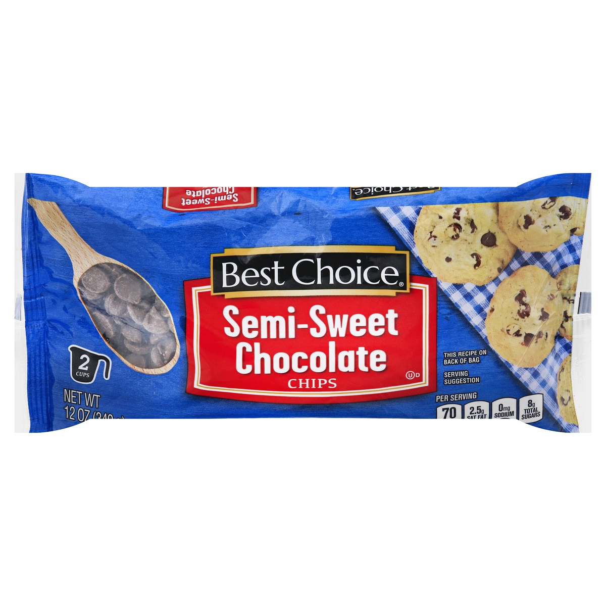 slide 1 of 10, Best Choice Semi-Sweet Chocolate Chips, 12 oz