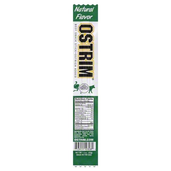 slide 1 of 1, Ostrim Natural Meat Stick, 1.5 oz