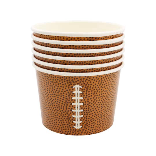 slide 1 of 2, 8oz. Football Ice Cream Cups, 6ct. By Celebrate It, 6 ct