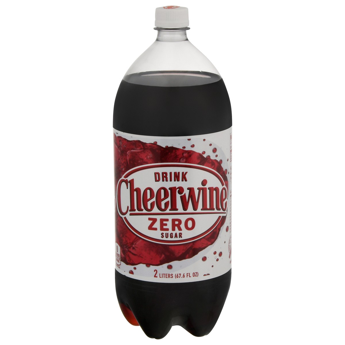 slide 1 of 9, Cheerwine Zero Sugar Soda - 2 liter, 2 liter