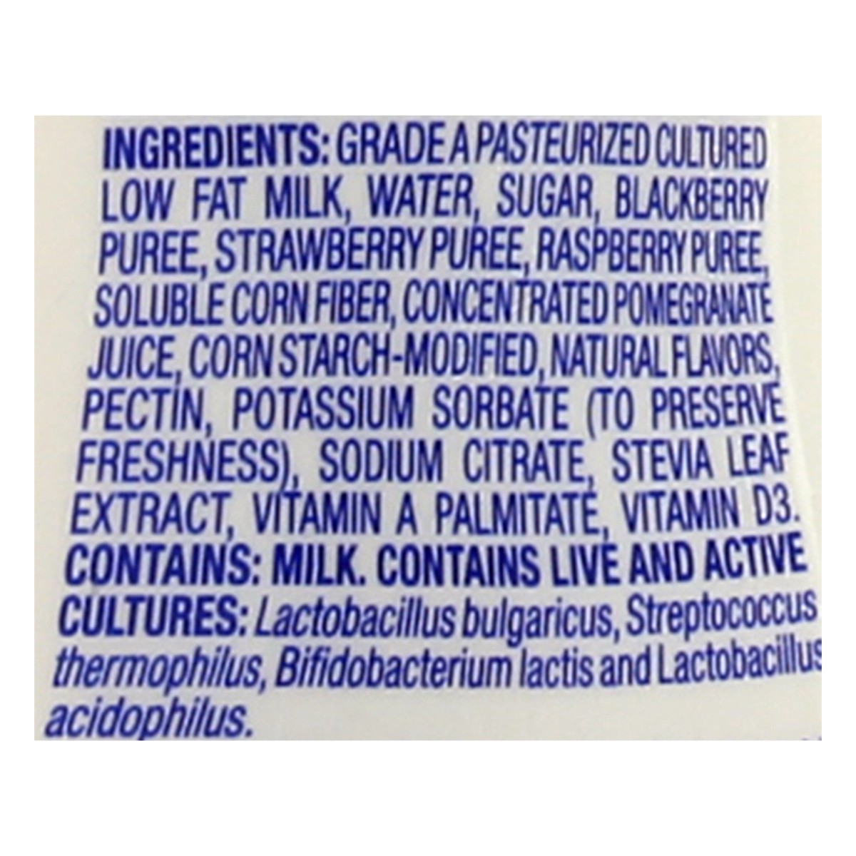 slide 3 of 11, LALA Mixed Berry Yogurt Smoothie With Probiotics, 7 fl oz