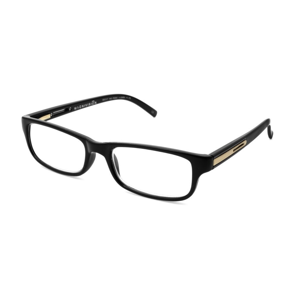 slide 2 of 3, Foster Grant® Brandon Readers - Black, 1 ct