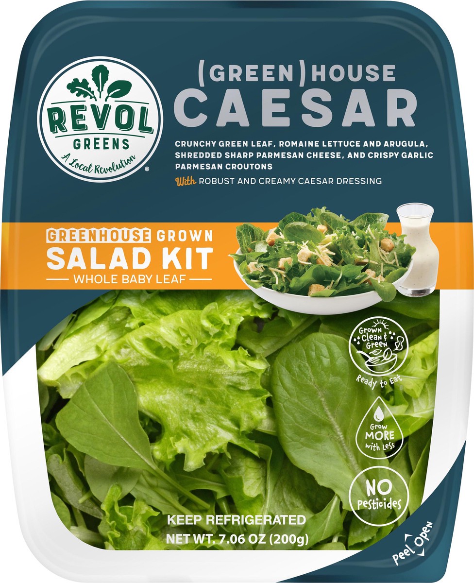 slide 2 of 3, Revol Greens Greenhouse Caesar Kit, 7.06 oz