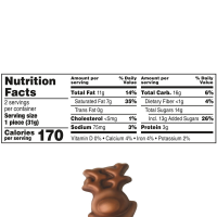 slide 16 of 29, DOVE Milk Chocolate Peanut Butter Reindeer Christmas Candy Bars, 2 Ct, 2.2 Oz Pack, 2.2 oz