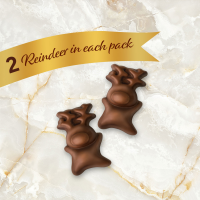 slide 9 of 29, DOVE Milk Chocolate Peanut Butter Reindeer Christmas Candy Bars, 2 Ct, 2.2 Oz Pack, 2.2 oz