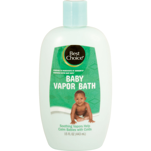 slide 1 of 1, Best Choice Baby Vapor Bath, 15 oz