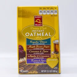 Sunny Select, Instant Oatmeal, Variety Pack