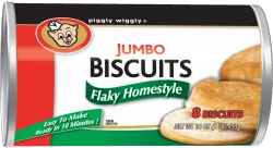Piggly Wiggly Jumbo Biscuits Flaky Homestyle