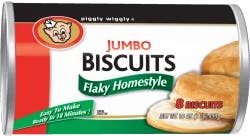 Piggly Wiggly Jumbo Biscuits Flaky Homestyle