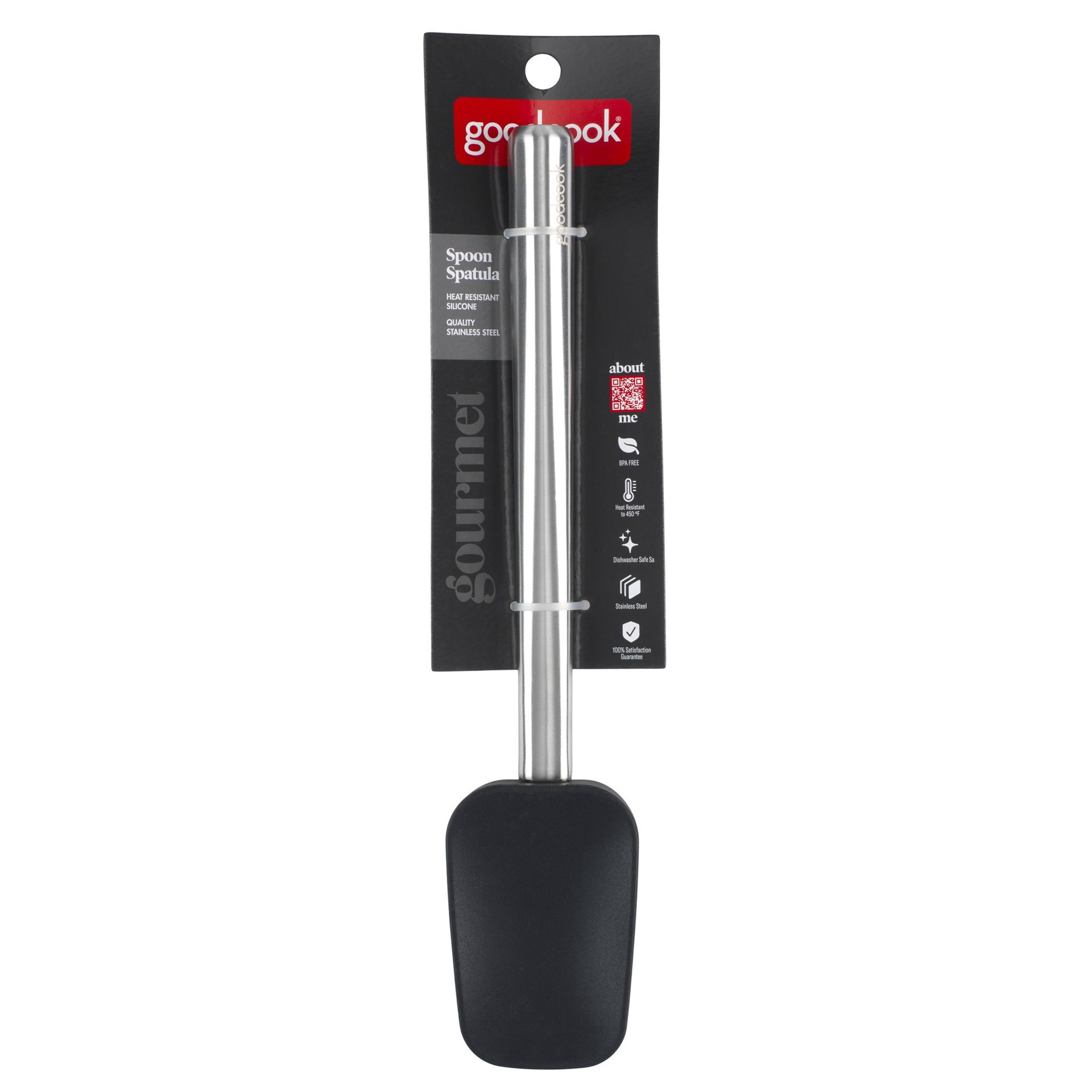 slide 1 of 1, Good Cook Spoon Spatula, 1 ct