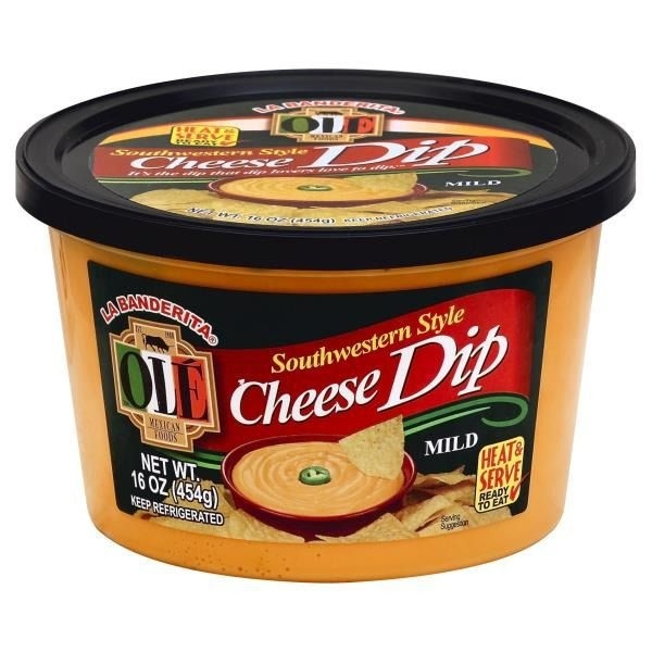 slide 1 of 1, La Banderita Southwestern Style Mild Cheese Dip, 16 oz