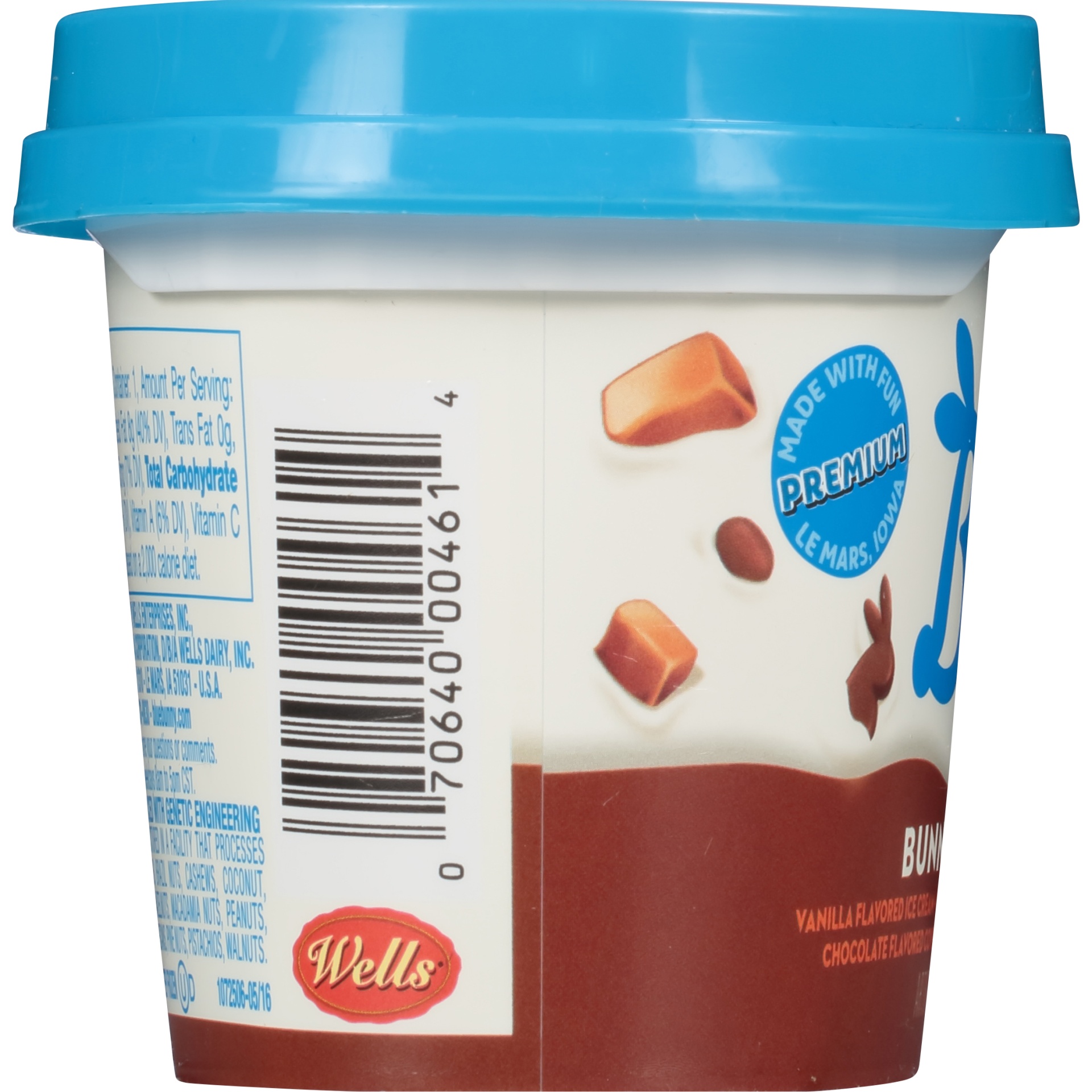 slide 4 of 8, Blue Bunny Bunny Tracks Ice Cream, 5.5 fl oz