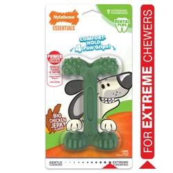 Nylabone Green Easy Hold Bone Lg