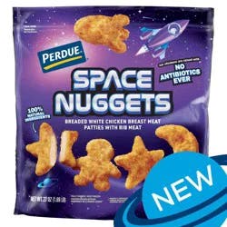 PERDUE FUN SHAPED No Antibiotics Ever Chicken Breast Sea Creature Nuggets, 27 oz. Bag