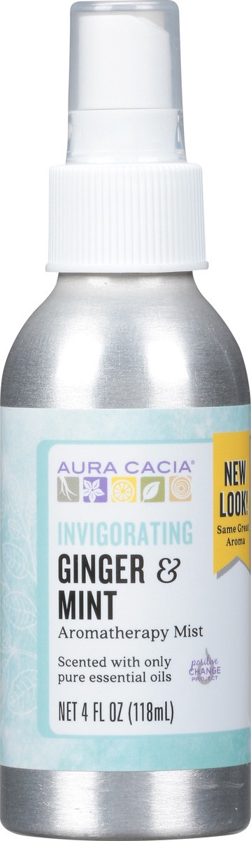 slide 3 of 9, Aura Cacia Ginger Mint Aromatherapy, 4 oz