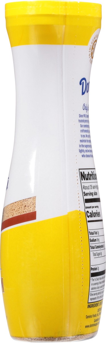 slide 8 of 9, Domino Pourable Pure Cane Light Brown Sugar 10 oz Flip Top Canister, 10 oz