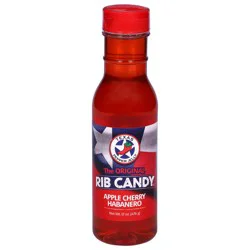 Texas Pepper Jelly Apple Cherry Habanero Rib Candy 17 oz