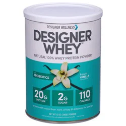 Designer Wellness Designer Whey French Vanilla Protein Powder 12 oz