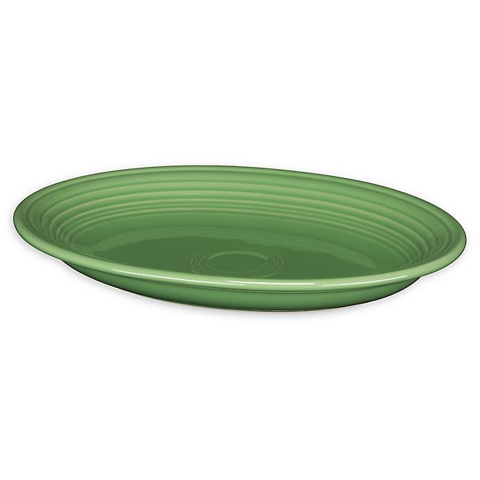 slide 1 of 1, Fiesta Oval Platter - Meadow, 11.6 in