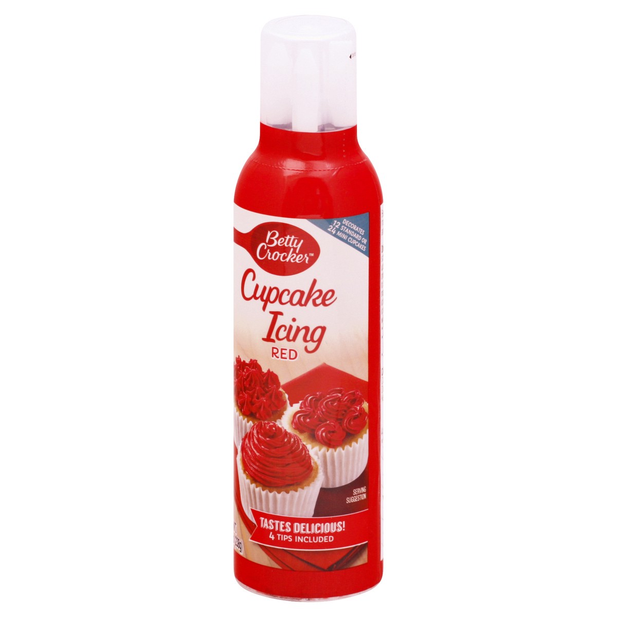 slide 5 of 12, Betty Crocker Red Cupcake Icing 8.4 oz, 8.4 oz