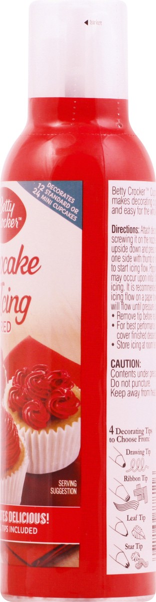 slide 8 of 12, Betty Crocker Red Cupcake Icing 8.4 oz, 8.4 oz