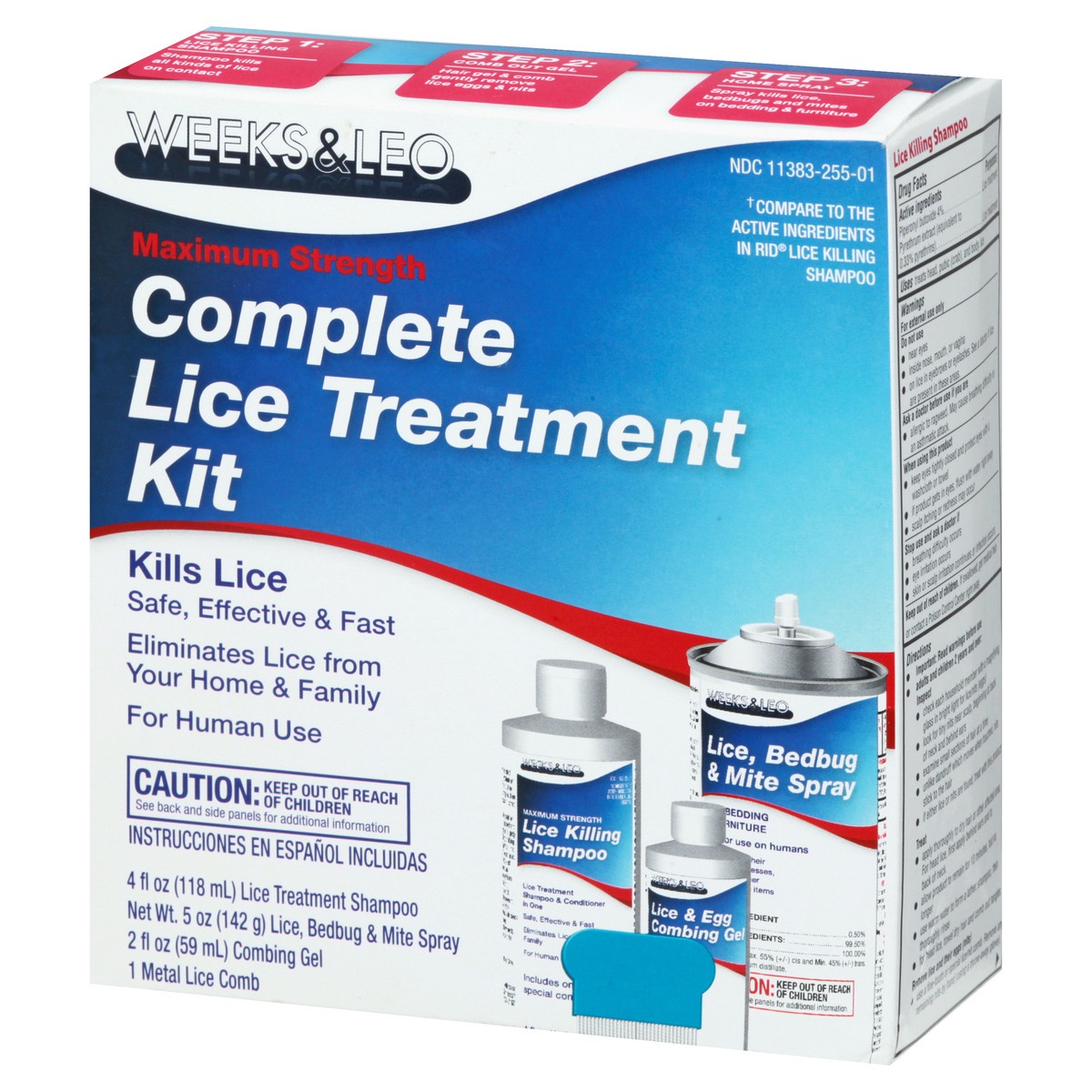 slide 5 of 9, Weeks & Leo Lice Treatment Kit 1 ea, 1 ct