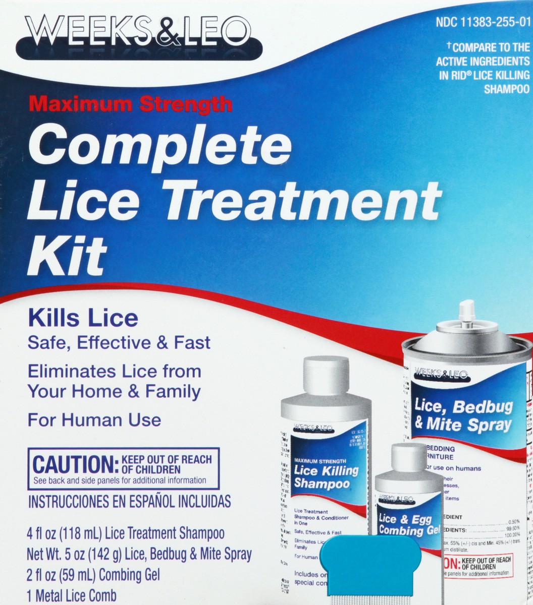 slide 2 of 9, Weeks & Leo Lice Treatment Kit 1 ea, 1 ct