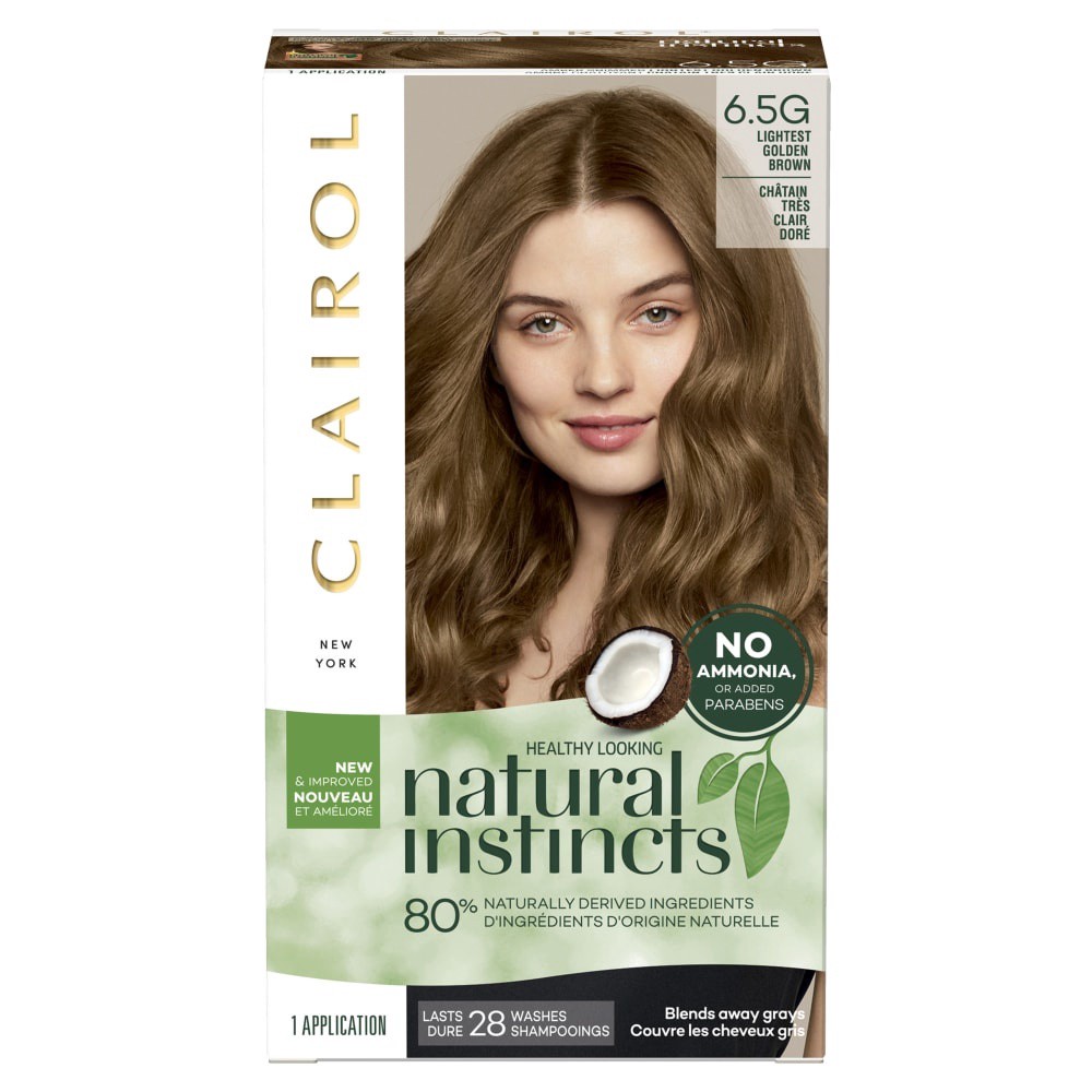 slide 1 of 1, Clairol Nat Inst Lightest, 6.5 gram