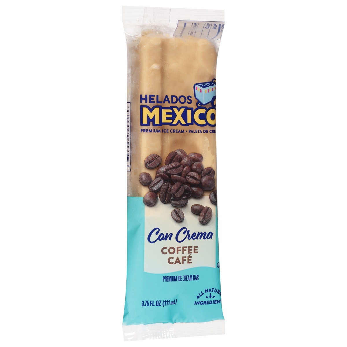 slide 6 of 9, Helados Mexico Premium Coffee Cafe Ice Cream Bar 3.75 fl oz, 3.75 fl oz